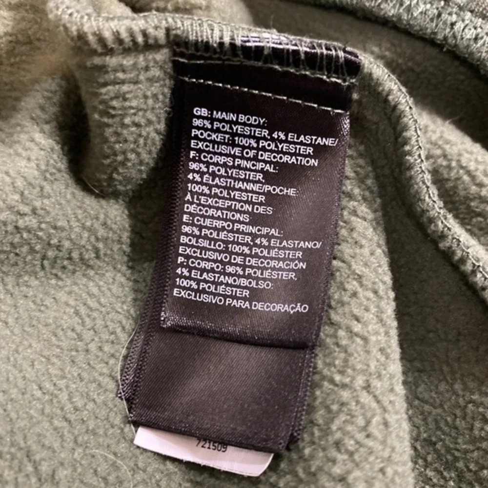 Men's Large North Face Jacket Dark Green